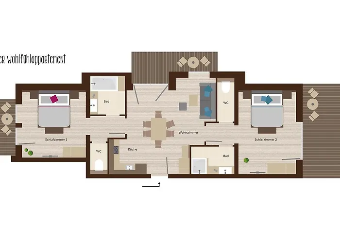 דירה Stoanmandl Wohlfuehlappartements ניוסטיפט אים סטובאיטל