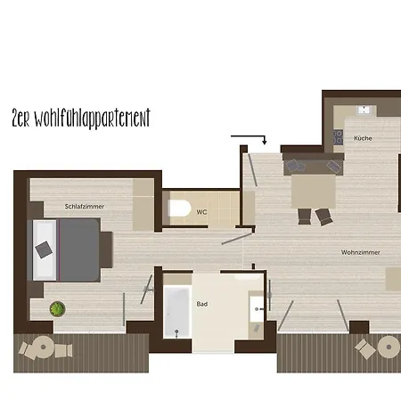 Stoanmandl Wohlfuehlappartements דירה